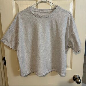 Women’s Calvin Klein Performance Heather Gray Tee, size Large